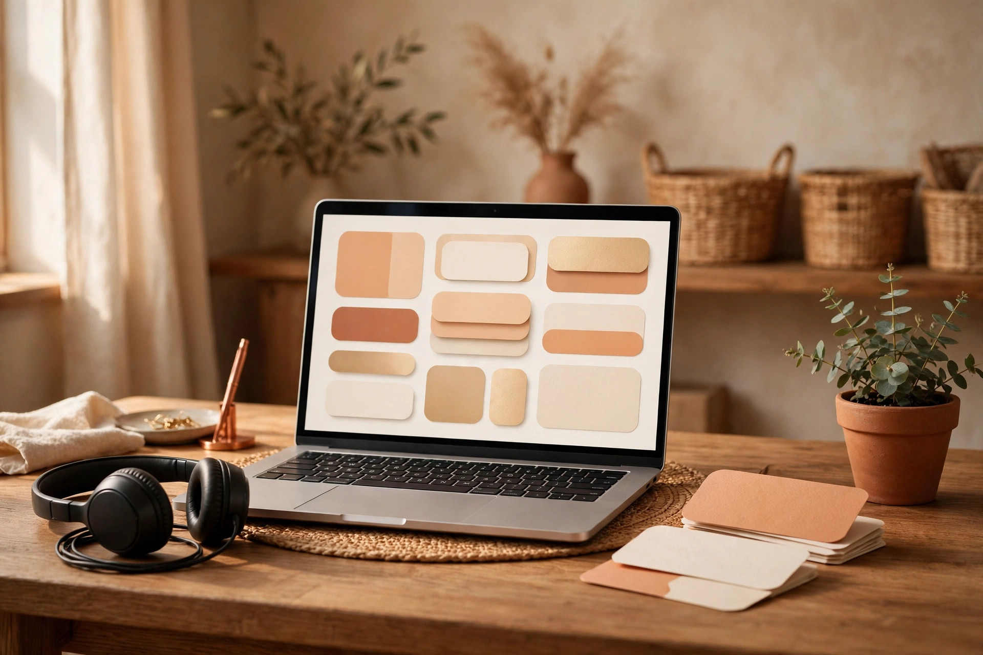 桌上显示器的支持工单卡片界面——支持中心